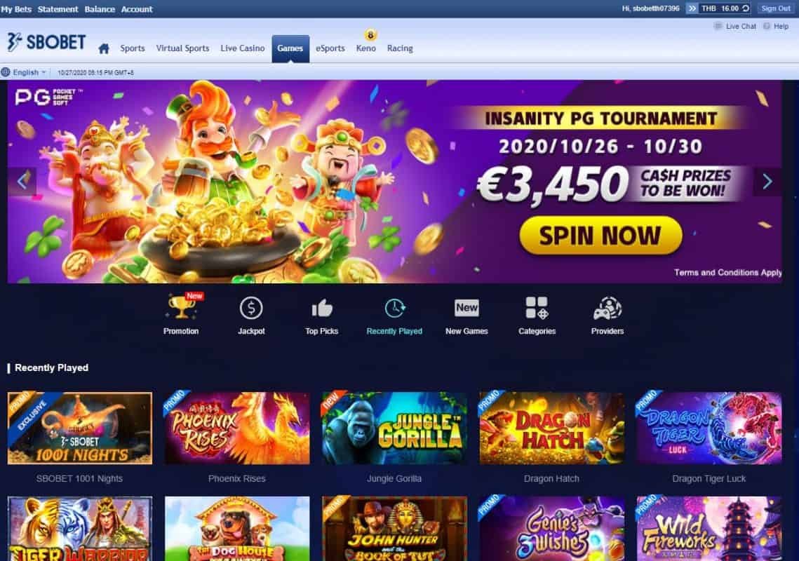 Sbobet Slot Online